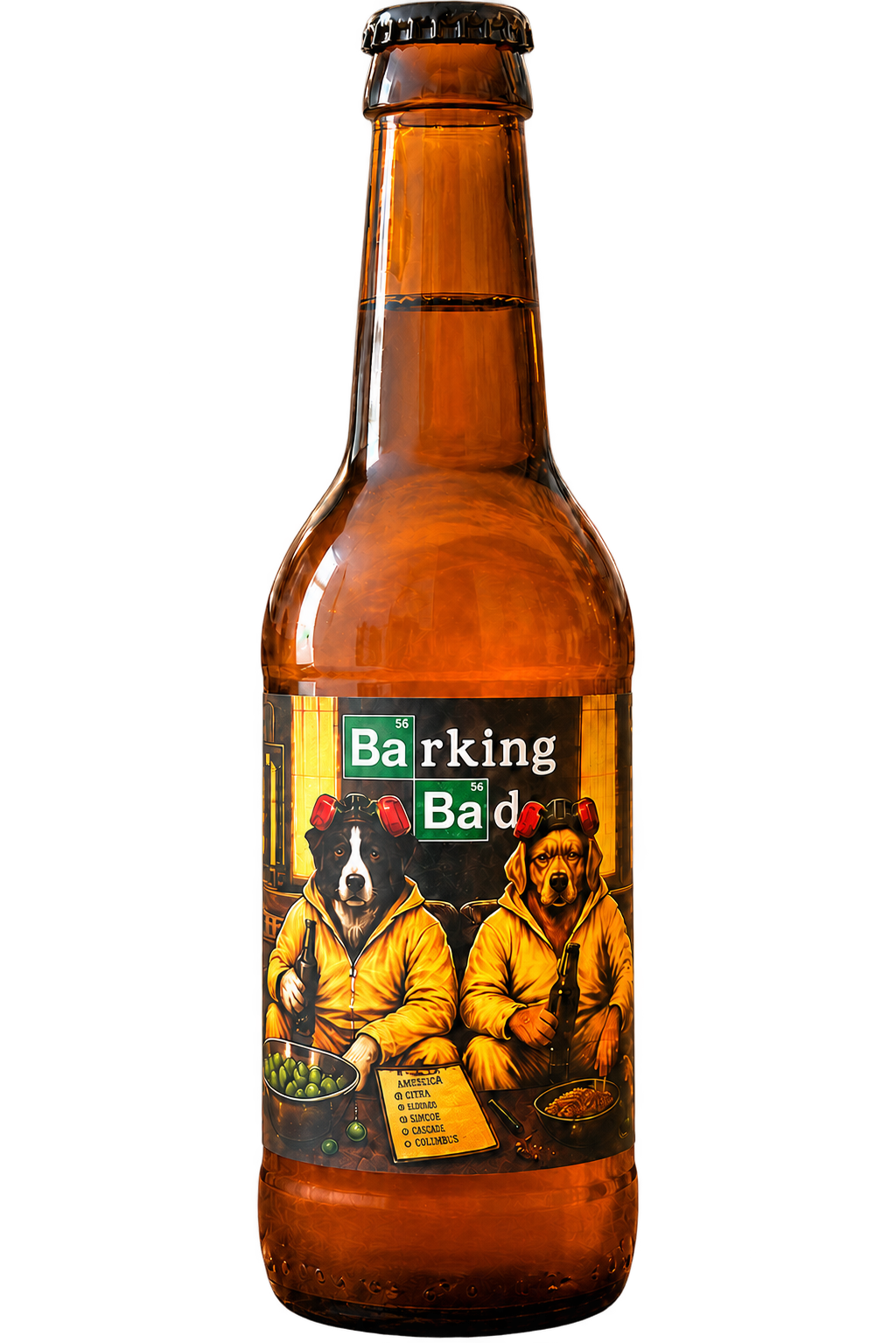 Ampolla de Barking Bad IPA americana
