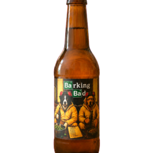 Ampolla de Barking Bad IPA americana, cervesa artesana GUAU