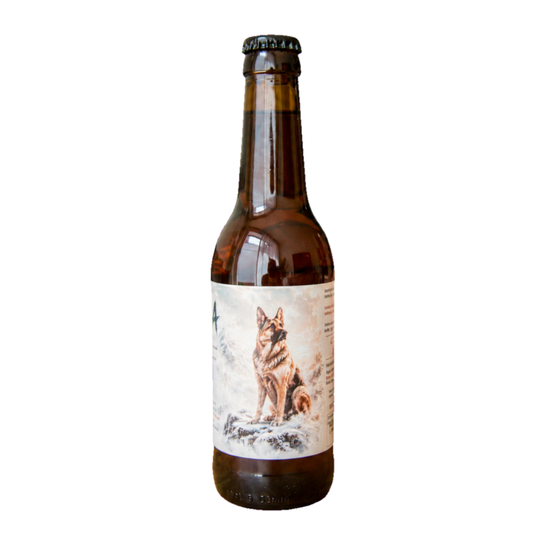 Ampolla de Niebla Amber Ale, cervesa artesana GUAU
